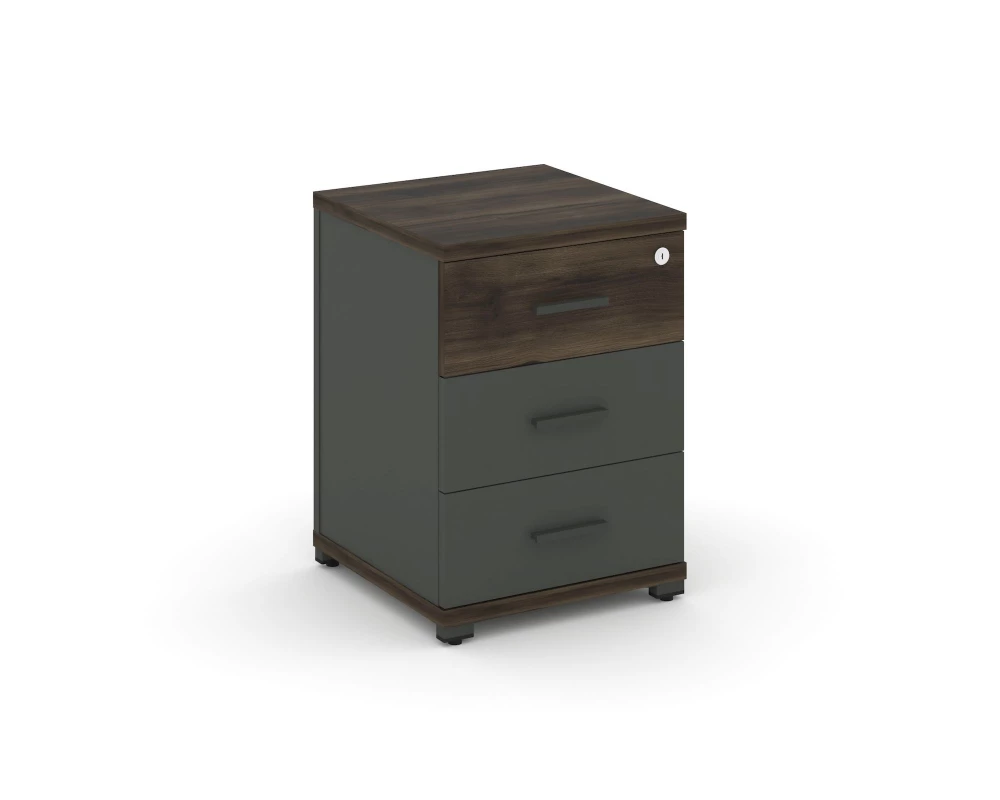 Тумба опорная/приставная 3 ящ. CN.TUO-001 A 420x420x583 Concept