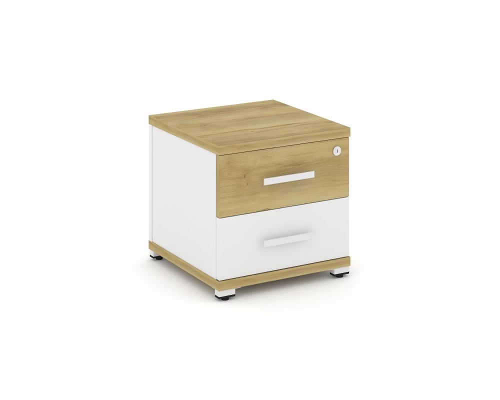 Тумба приставная 2 ящ. CN.TUP-001 W 420x420x416 Concept