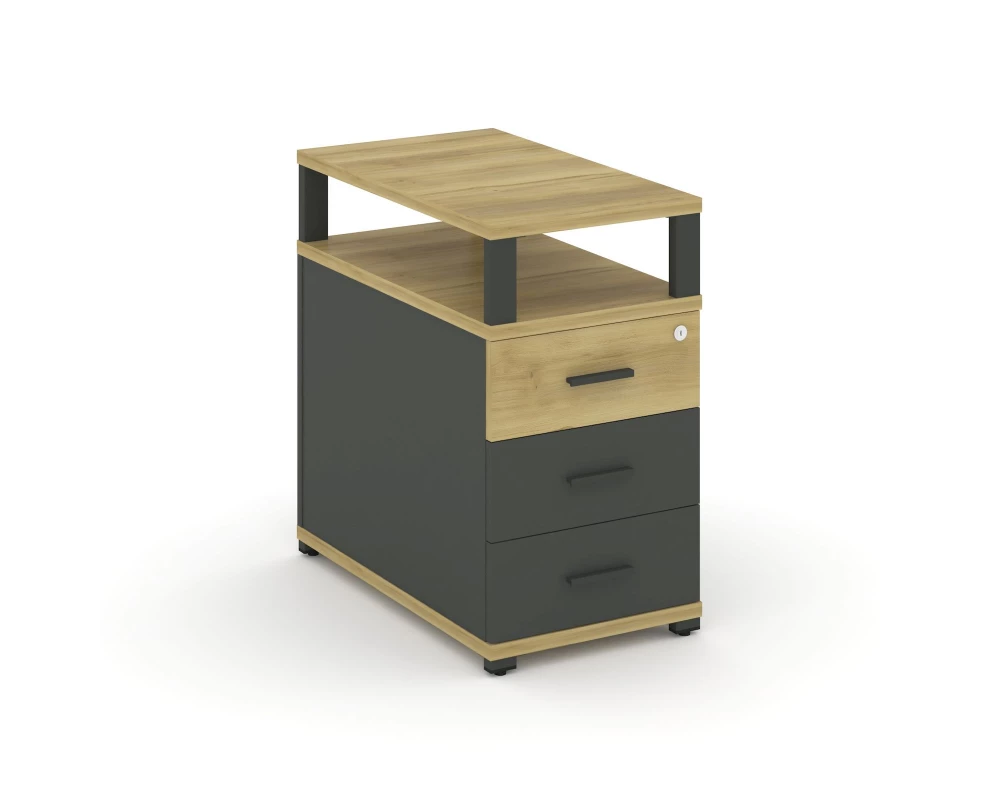 Тумба приставная 3 ящ. с надставкой CN.TGP-001 A 420x720x750 Concept