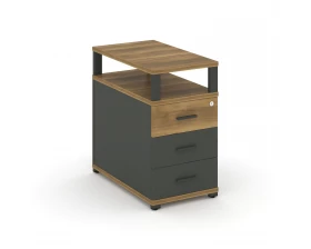 Тумба приставная 3 ящ. с надставкой CN.TGP-001 A 420x720x750 Concept images