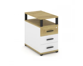 Тумба приставная 3 ящ. с надставкой CN.TGP-001 B 420x720x750 Concept images
