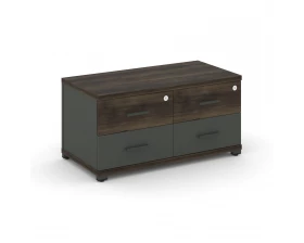 Тумба приставная широкая 4 ящ. CN.TSP-001 A 836x420x416 Concept images