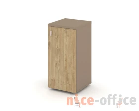 Шкаф низкий узкий правый (1 низкий фасад ЛДСП) 40x42x82,3 Эстетика / Estetica images