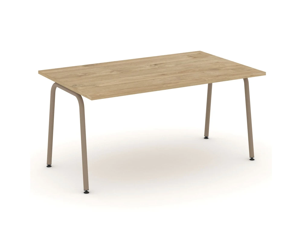 Стол переговорный на круглой трубе 158x98x75 Эстетика / Estetica