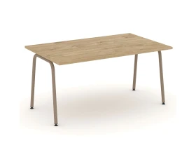 Стол переговорный на круглой трубе 158x98x75 Эстетика / Estetica images