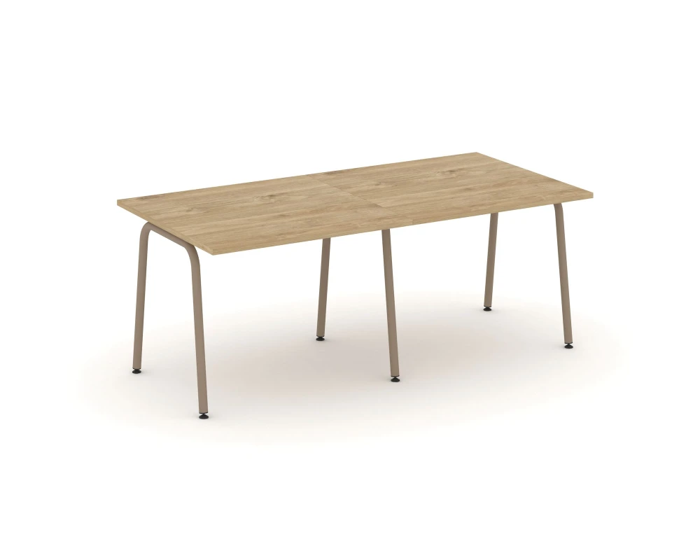 Стол переговорный на круглой трубе 196x98x75 Эстетика / Estetica