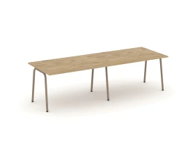 Стол переговорный на круглой трубе 276x98x75 Эстетика / Estetica images