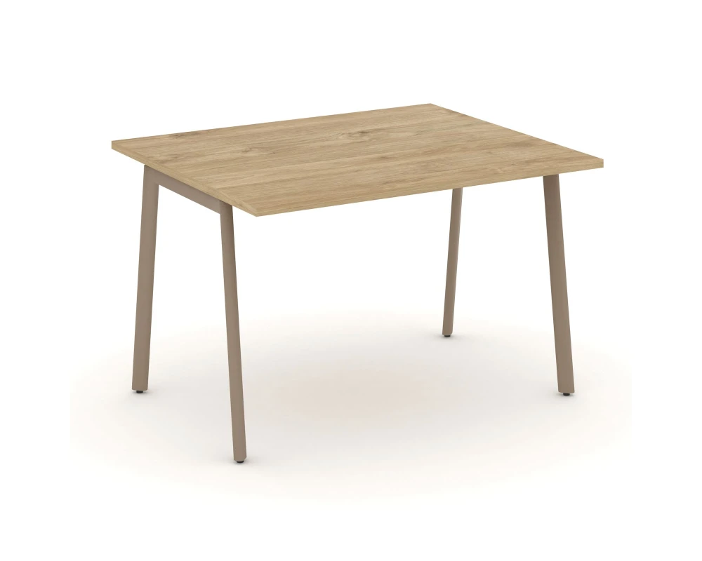 Стол переговорный на плоскоовальной трубе 118x98x75 Эстетика / Estetica