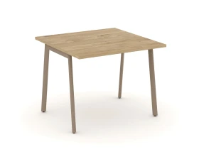 Стол переговорный на плоскоовальной трубе 98x98x75 Эстетика / Estetica images