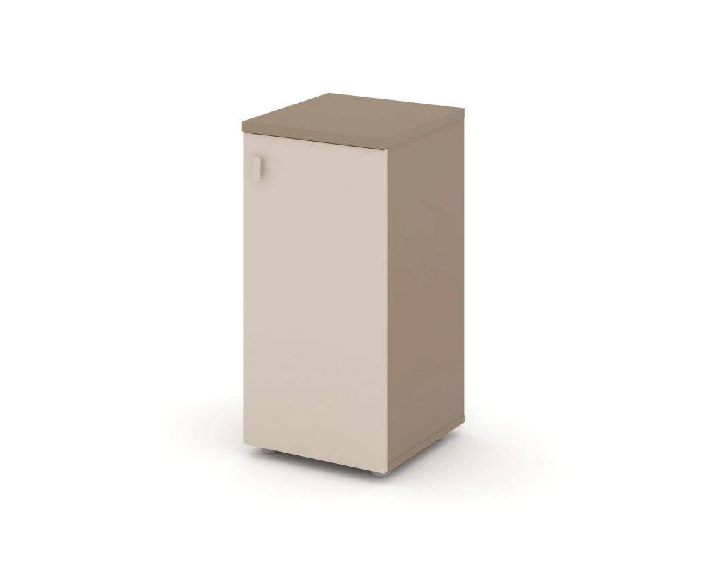 Шкаф низкий узкий правый (1 низкий фасад ЛДСП) 40x42x82,3 Эстетика / Estetica