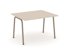 Стол переговорный на круглой трубе 118x98x75 Эстетика / Estetica images