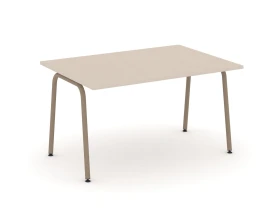 Стол переговорный на круглой трубе 138x98x75 Эстетика / Estetica images