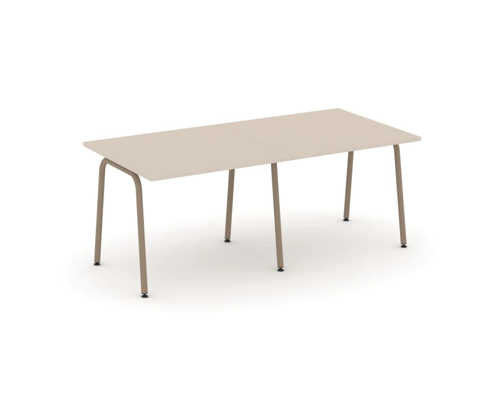 Стол переговорный на круглой трубе 196x98x75 Эстетика / Estetica