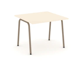 Стол переговорный на круглой трубе 98x98x75 Эстетика / Estetica images