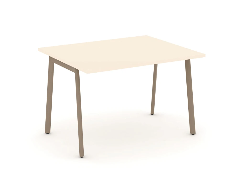 Стол переговорный на плоскоовальной трубе 118x98x75 Эстетика / Estetica