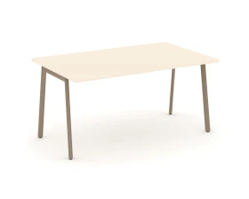 Стол переговорный на плоскоовальной трубе 158x98x75 Эстетика / Estetica images