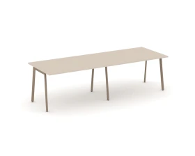 Стол переговорный на плоскоовальной трубе 276x98x75 Эстетика / Estetica images