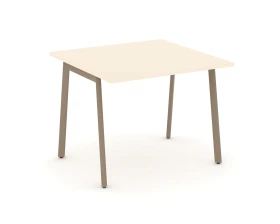 Стол переговорный на плоскоовальной трубе 98x98x75 Эстетика / Estetica images