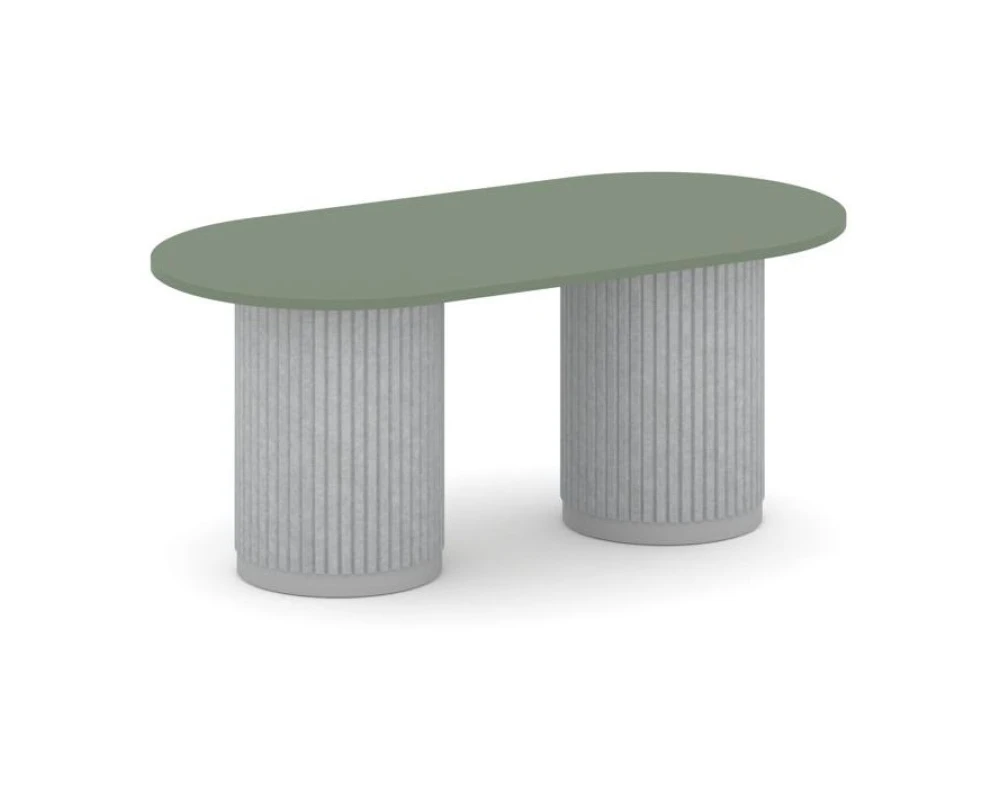 Стол переговорный овальный PR.C.SPRG-006.D 1800х900х750 Фелто / Felto