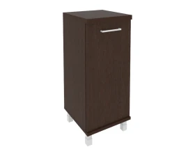 Шкаф низкий узкий 1 низкая дверь ЛДСП левый 401x432x958 Фёст / First images