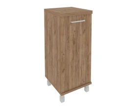 Шкаф низкий узкий 1 низкая дверь ЛДСП левый 401x432x958 Фёст / First images