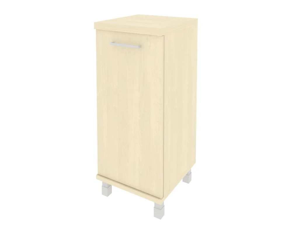 Шкаф низкий узкий 1 низкая дверь ЛДСП правый 401x432x958 Фёст / First