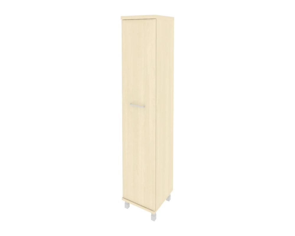 Шкаф высокий узкий 1 высокая дверь ЛДСП правый 401x432x2060 First