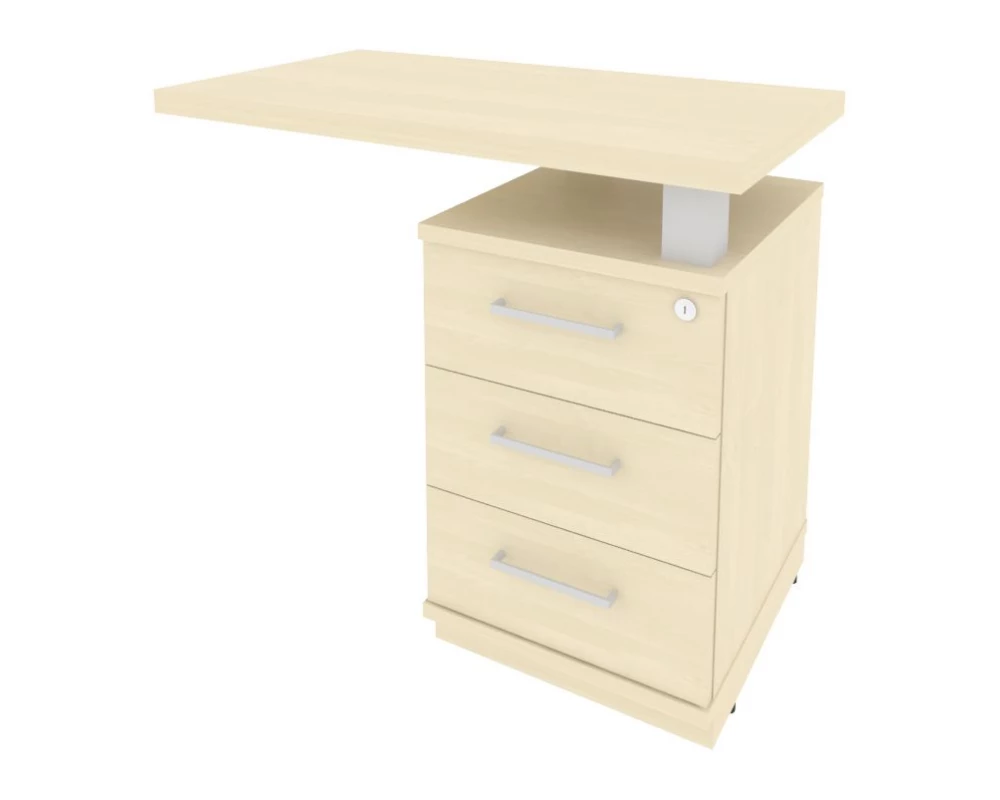 Тумба приставная с топом правая 900x500x765 First