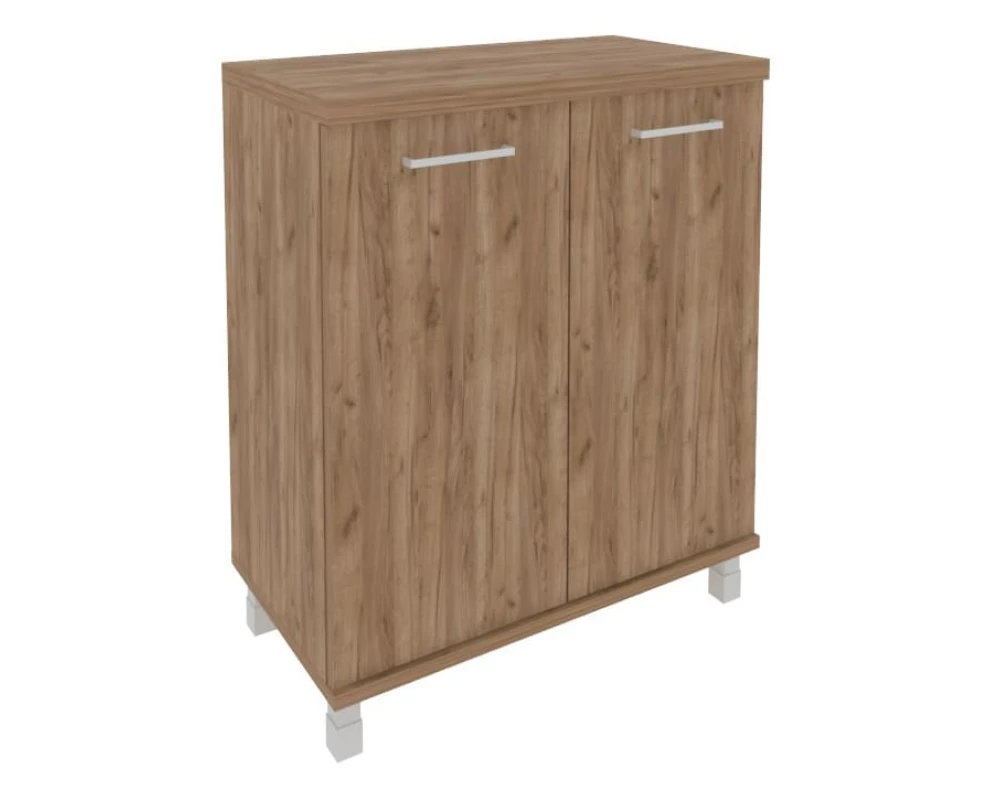Шкаф низкий широкий 2 низкие двери ЛДСП First