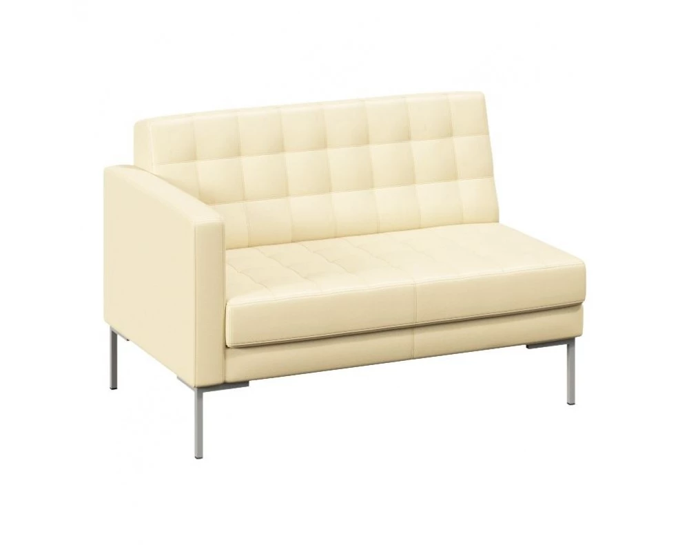 Секция с подлокотником двухместная левая Forest