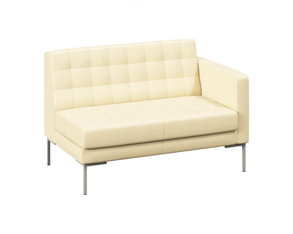 Секция с подлокотником двухместная правая Forest