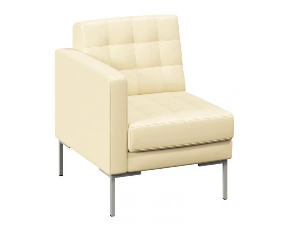 Секция с подлокотником одноместная левая Forest