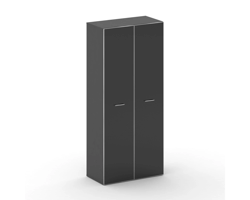 Шкаф широкий высокий стекл. дверь 896x460x2000 Fresco