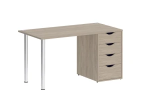 Стол письменный L=1380мм VR.SP-3-138.4 Хоум Офис / Home Office images