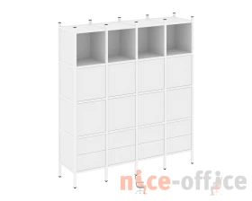 Прямой стеллаж L-09 1694x446x1869 Лофт / Loft images