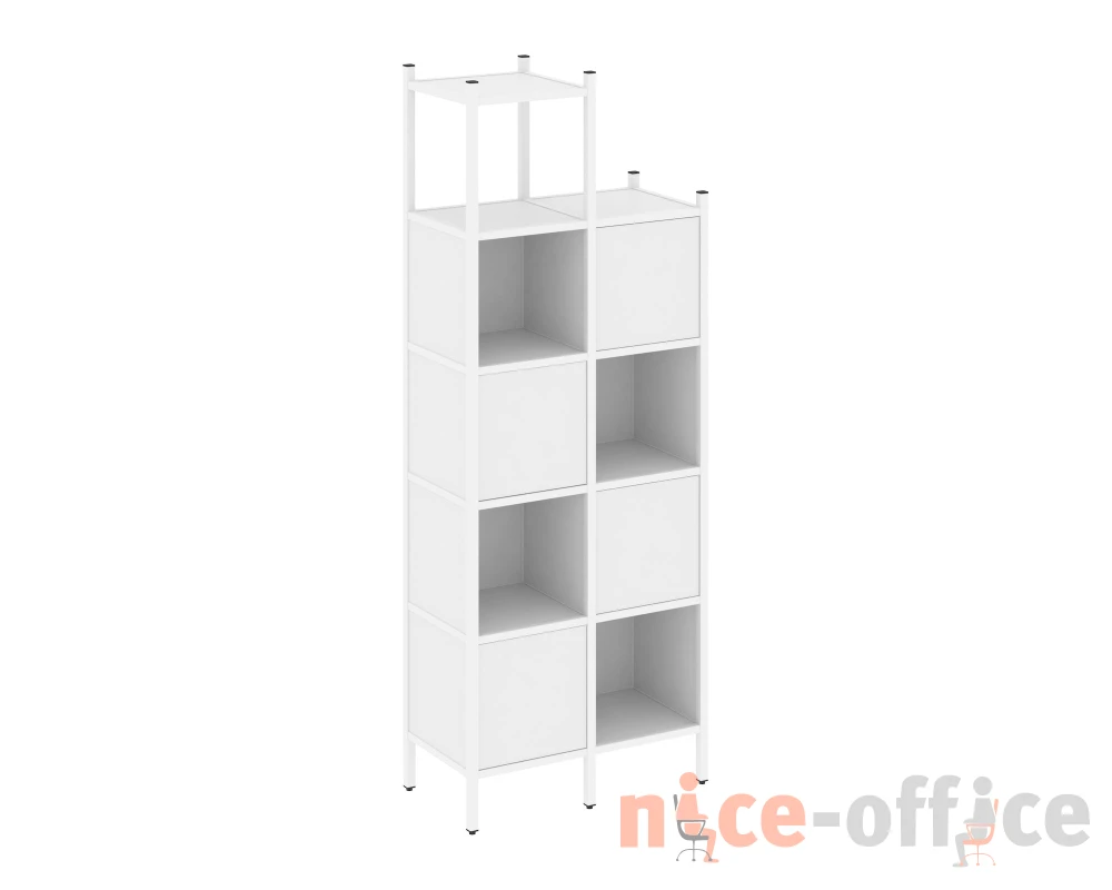 Прямой стеллаж L-20 862x446x2280 Лофт / Loft