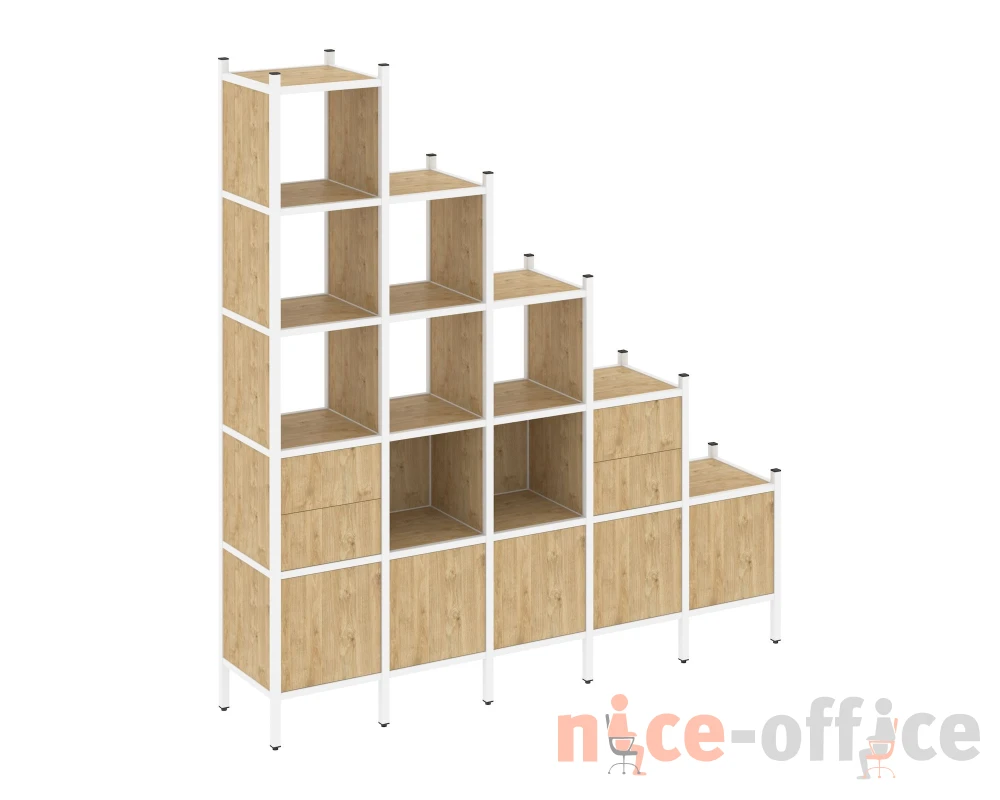 Прямой стеллаж L-23 2110x446x2280 Лофт / Loft
