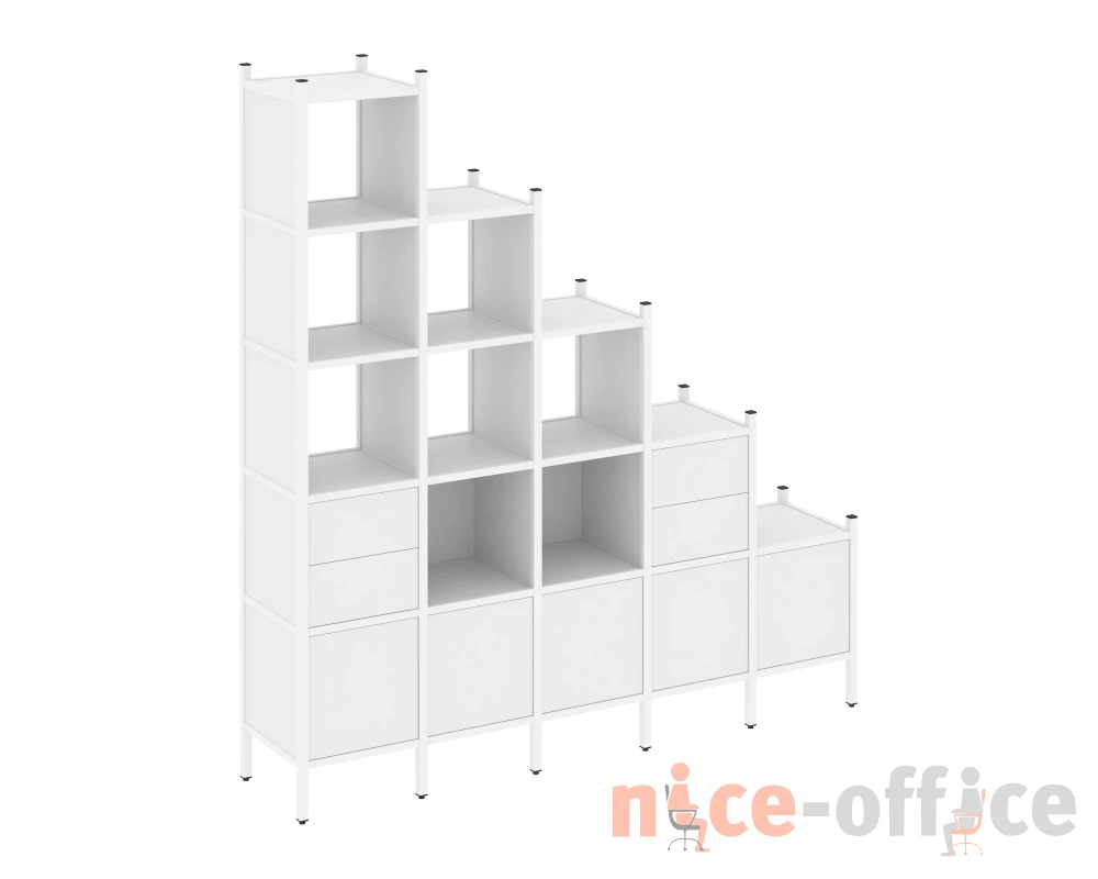 Прямой стеллаж L-23 2110x446x2280 Лофт / Loft