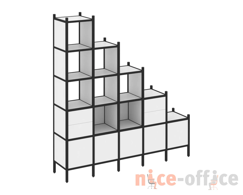 Прямой стеллаж L-23 2110x446x2280 Лофт / Loft