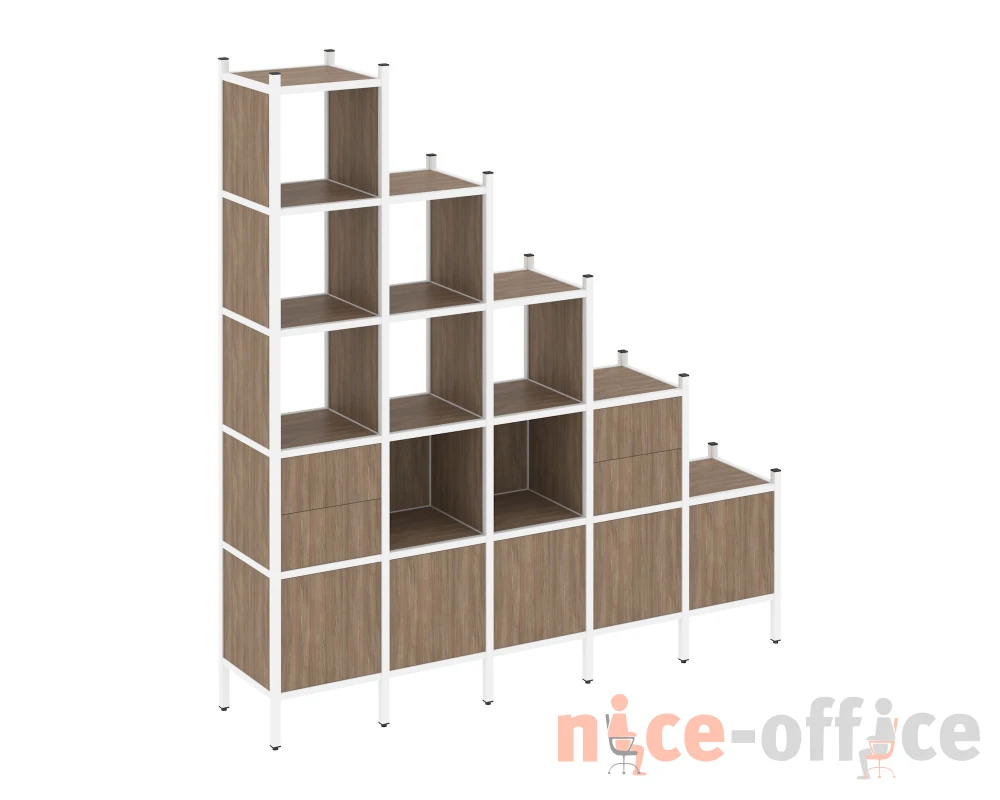 Прямой стеллаж L-23 2110x446x2280 Лофт / Loft
