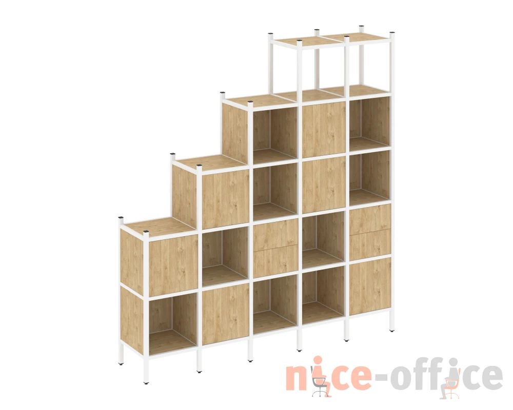 Прямой стеллаж L-25 2110x446x2280 Лофт / Loft
