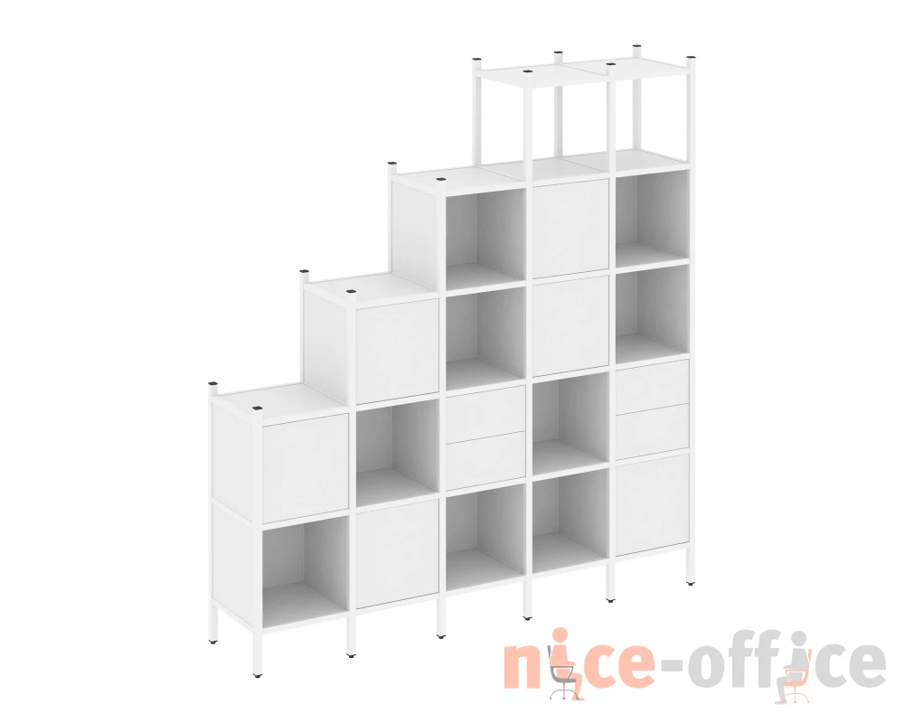 Прямой стеллаж L-25 2110x446x2280 Лофт / Loft