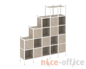 Прямой стеллаж L-25 2110x446x2280 Лофт / Loft images