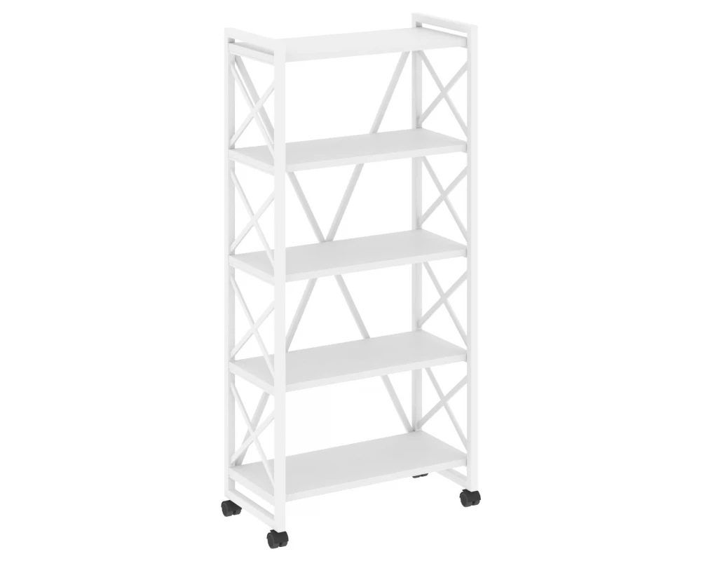 Стеллаж на колесных опорах - 5полок 800х400х1704 Loft
