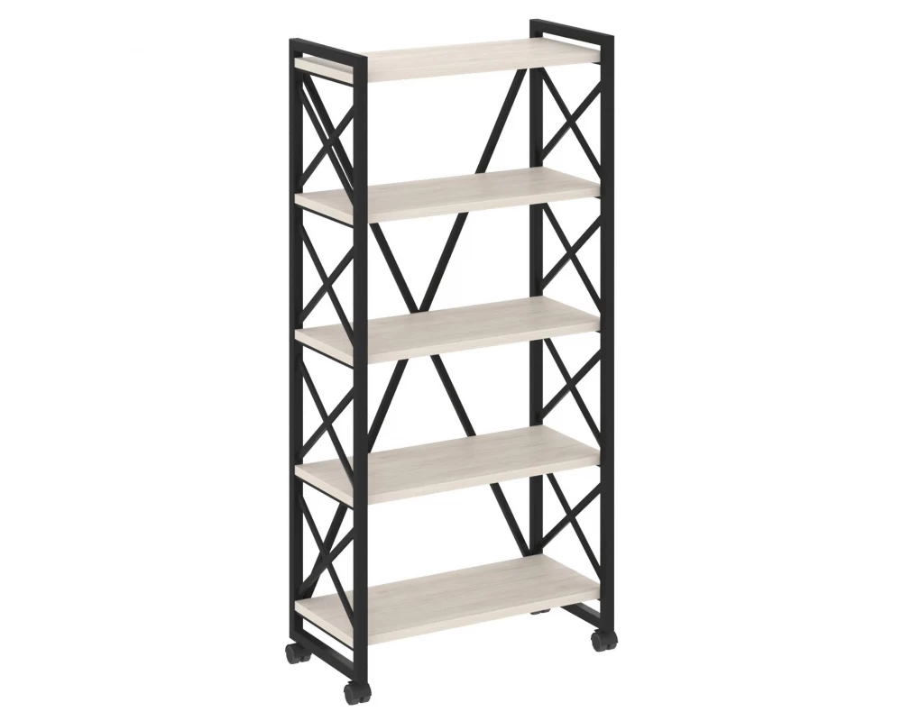 Стеллаж на колесных опорах - 5полок 800х400х1704 Loft