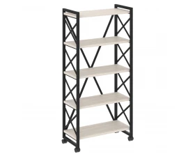 Стеллаж на колесных опорах - 5полок 800х400х1704 Loft images
