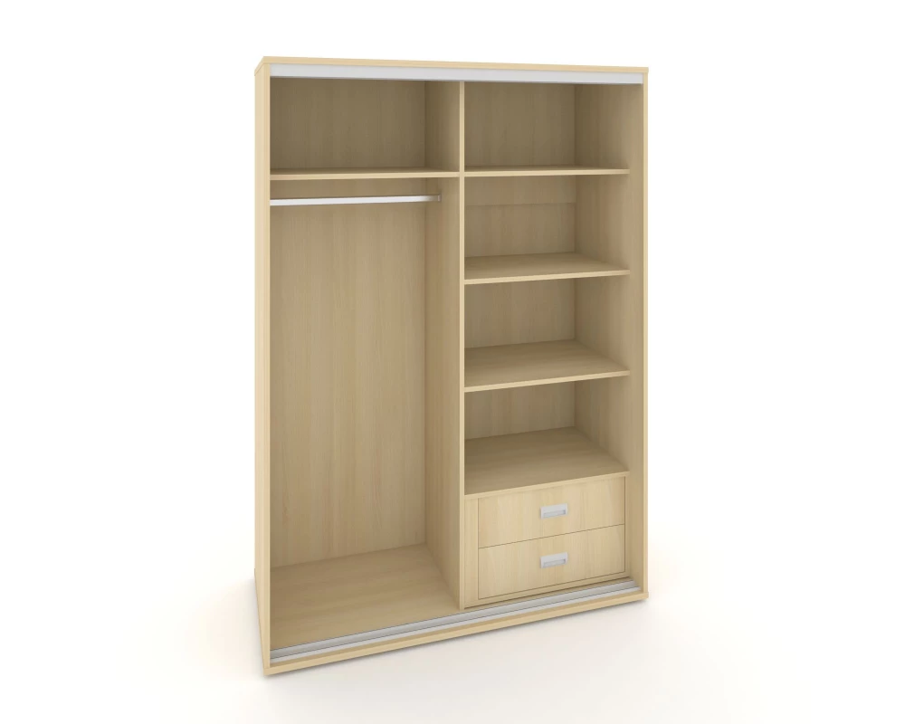 Комплект №1, 2-х секционного шкафа низкого L1200мм 1200x600x2006 Maris