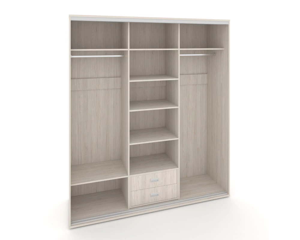 Комплект №1, 3-х секционного шкафа высокого L2069мм 2069x600x2394 Maris