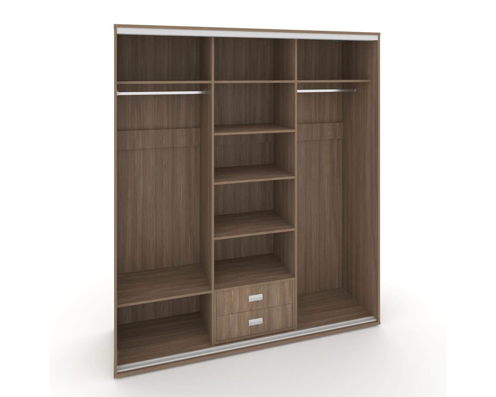 Комплект №1, 3-х секционного шкафа высокого L2069мм 2069x600x2394 Maris