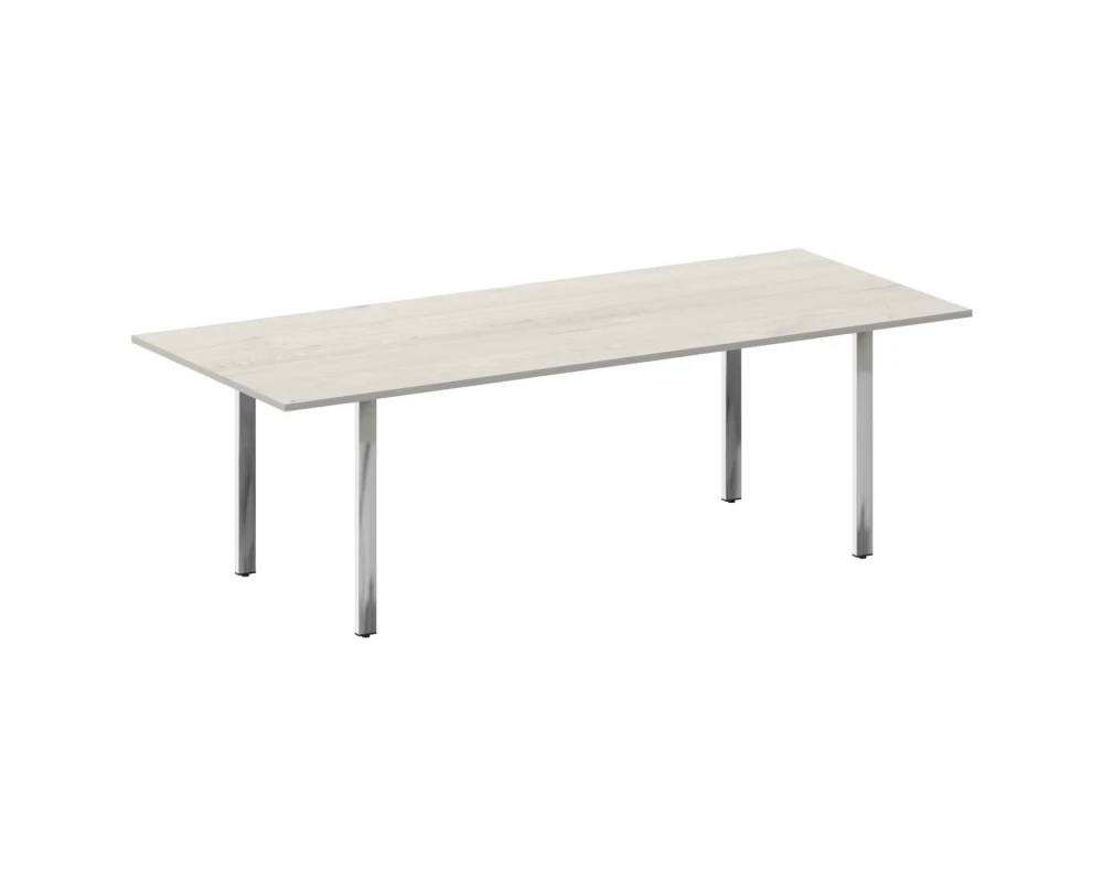 Стол переговорный на П-обр. м/к 2400x1000x750 Метал Систем Директ / Metal System Direct
